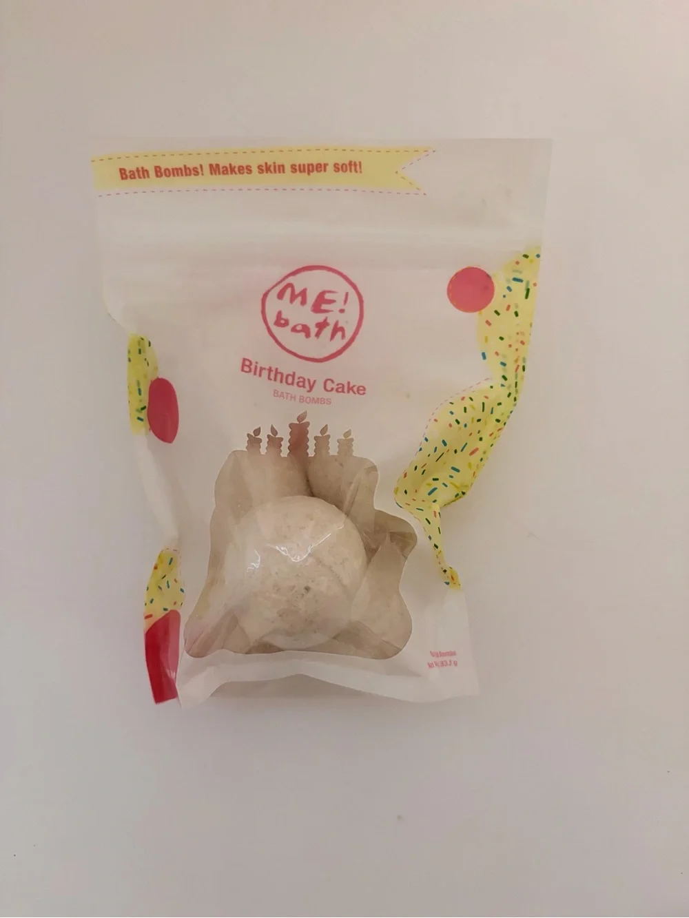 Me! bath Birthday Cake Bath Bombs Package
